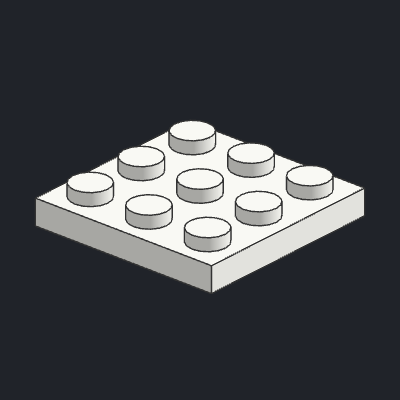 Plate 3 x 3