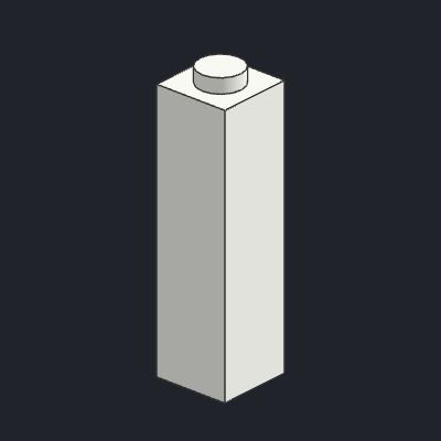 Brick 1 x 1 x 3