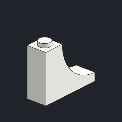 Arch 1 x 3 x 2 Inverted