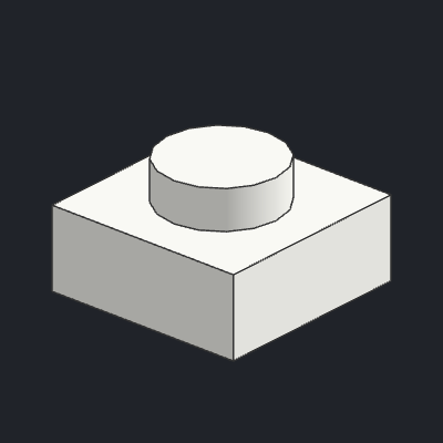 Plate 1 x 1