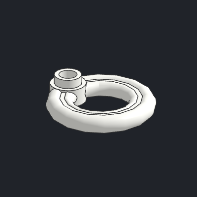 Minifigure, Utensil Flotation Ring (Life Preserver)