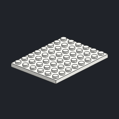 Plate 6 x 8