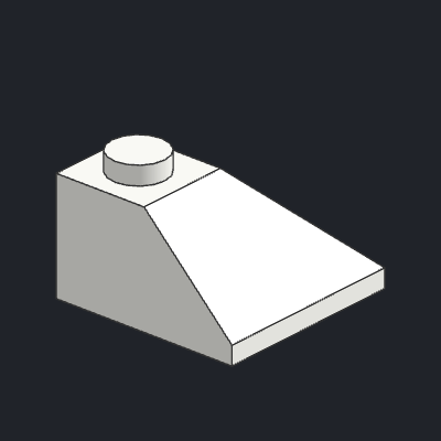 Slope 45 2 x 2 Double Convex Corner