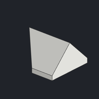 Slope Brick 45  1 x  2 Double / Inverted