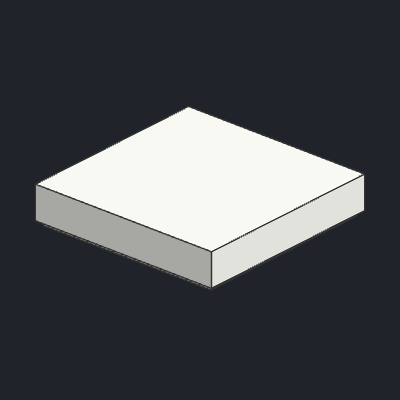 Tile 2 x 2 with Groove