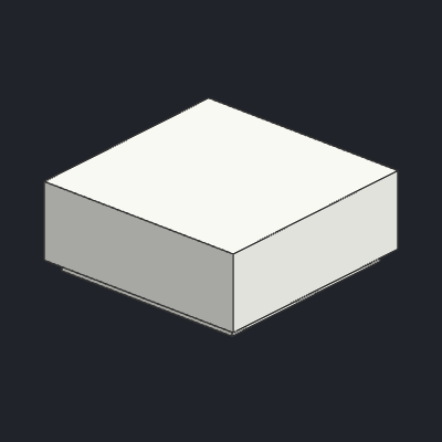 Tile 1 x 1 with Groove