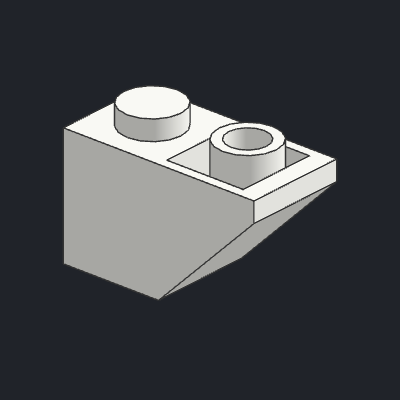 Slope, Inverted 45 2 x 1