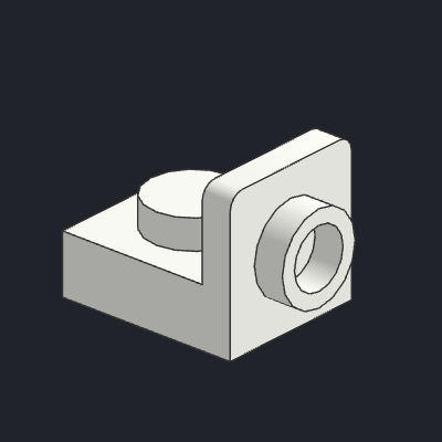 Bracket 1 x 1 - 1 x 1 Inverted