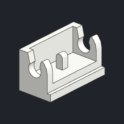 Hinge Brick 1 x 2 Base