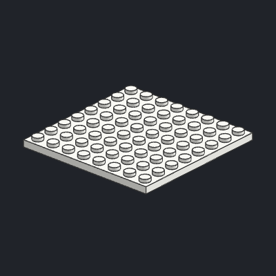 Plate 8 x 8
