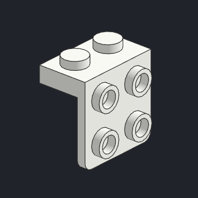 Bracket 1 x 2 - 2 x 2