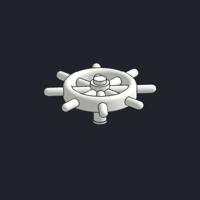 Boat, Ship's Wheel