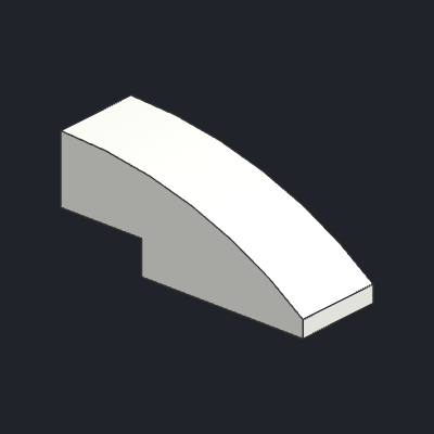 Slope, Curved 3 x 1