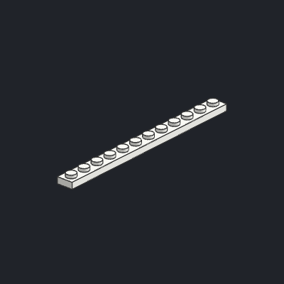 Plate 1 x 12