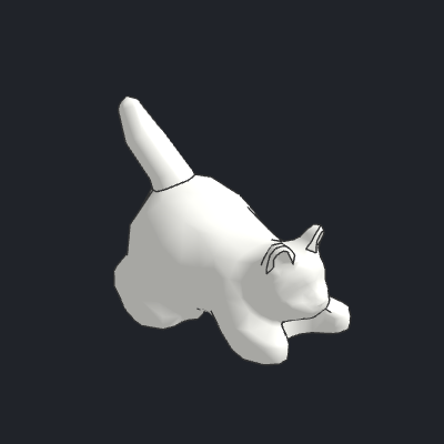 Cat, Crouching